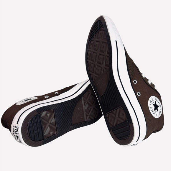 Converse CTAS High Top Shoes Sneaker Brown Canvas A13212F Mens Size 10/Wmn Sz 12 - Picture 10 of 11
